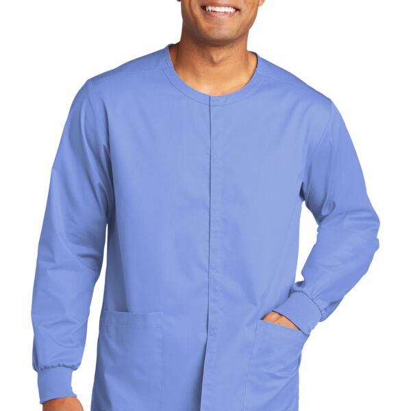 Unisex WorkFlex  Snap Front Scrub Jacket Thumbnail